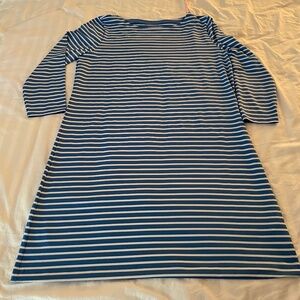 Vineyard Vines Nautical Stripe Shift Dress – Size XL, NWT